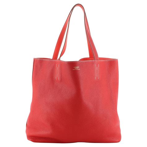 hermes double sens tote.